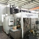 出售:2011年海天产HTM一100H卧式镗铣加工中心，带w轴，发那科系.