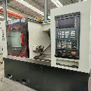 乔锋HQT08-380数控车床2022生产，原厂调试一个产品后.