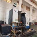 工厂出售钮威63TS卧式加工中心一台，2017年发那克0i一MF系统，工.