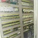 金丰四点压力机全自动冲压流水生产线全封闭，全自动化.