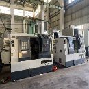 台湾原装友佳FTC350S双主轴数控车床，8寸卡盘带对刀仪.