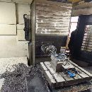 国盛HME-63卧式加工中心，23年出厂，30把刀库，工作台.